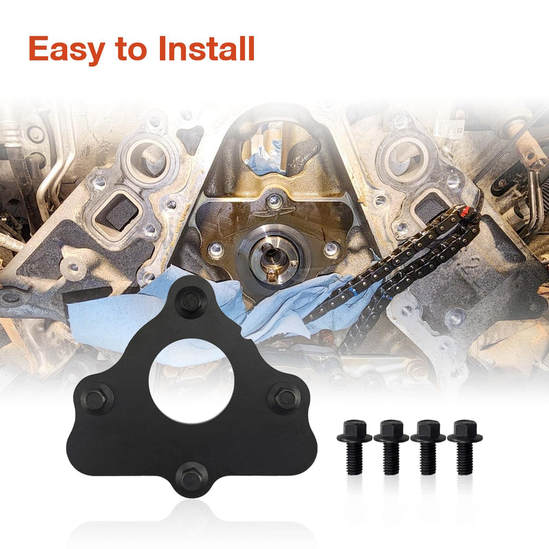 LS Camshaft Retainer Plate Gasket Bolt Kit Compatible with LS Series Engines, &Bolt Kit ARP 134-1003 Gen III IV V for GM LS1 LS2 LS3 4.8 5.3L 6.0L 6.2L Vortec Corvette Cam