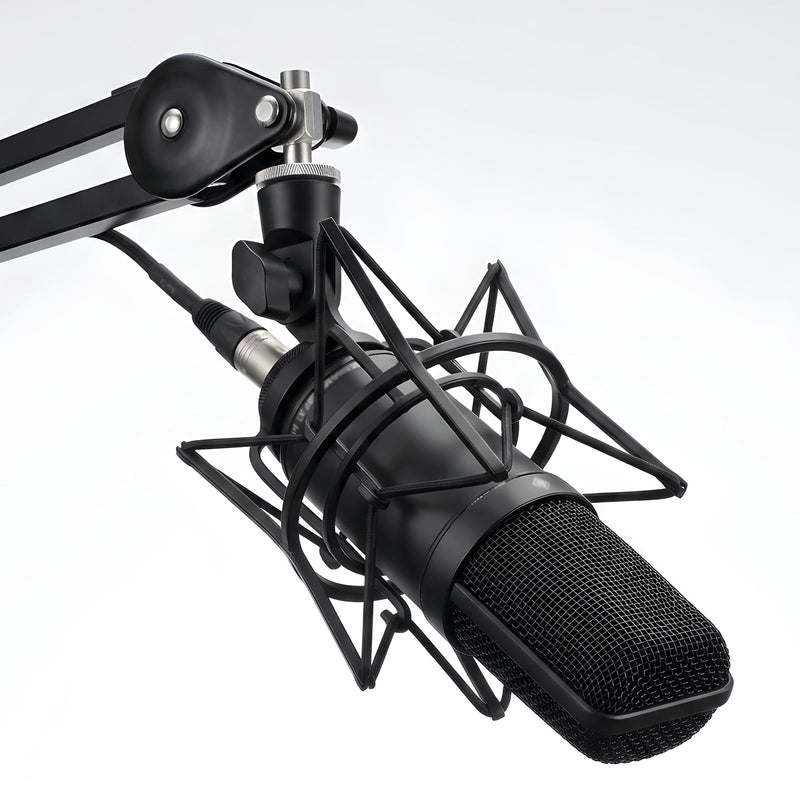 8 Pieces Shock Mount Mic Holder,Black Microphone Shock Mount Rubber Rings, Universal Elastic Bands Replacement for Microphone Holder Clamp (3mm Thickness, 4.6 & 3.4 Inch Diameters)