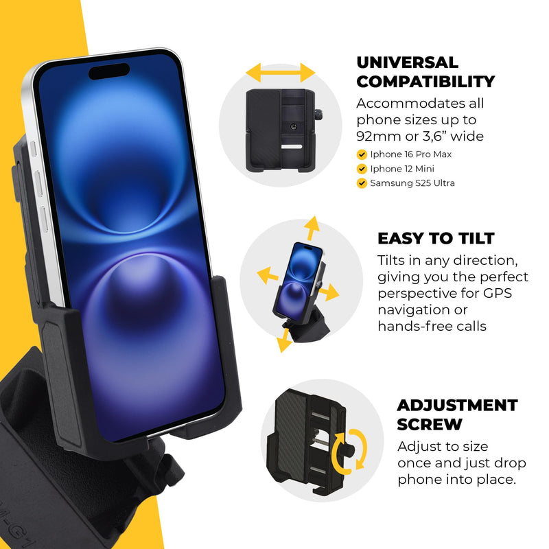 Phone Holder for Ford Maverick 2022-2024 / Custom Fit/Screen Pocket