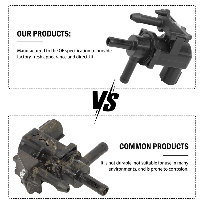 911-087 Vapor Canister Purge Solenoid Compatible with Corolla 2004-2008 Matrix 2004-2008 Vibe 2005-2008 Purge Valve Solenoid
