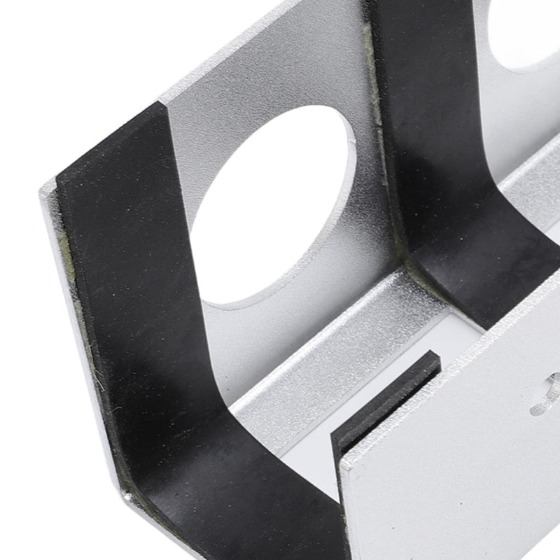 Under Desk Laptop Mount, Aluminum Alloy Metal Under Desk Shelf Device Holder, Anti Scratch Silicone Pad Mount with Metal Construction, Ideal for Laptop, TV Box, Game Console & (#12) #12