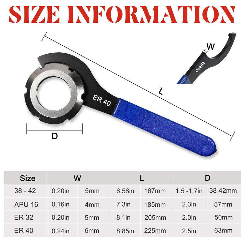 4Pcs Universal Coilover Spanner Wrench Set, Shock Wrench Adjustable Spanners for Most Car and Motorcycle Coil Over Shock Adjustments 4 pcs Red