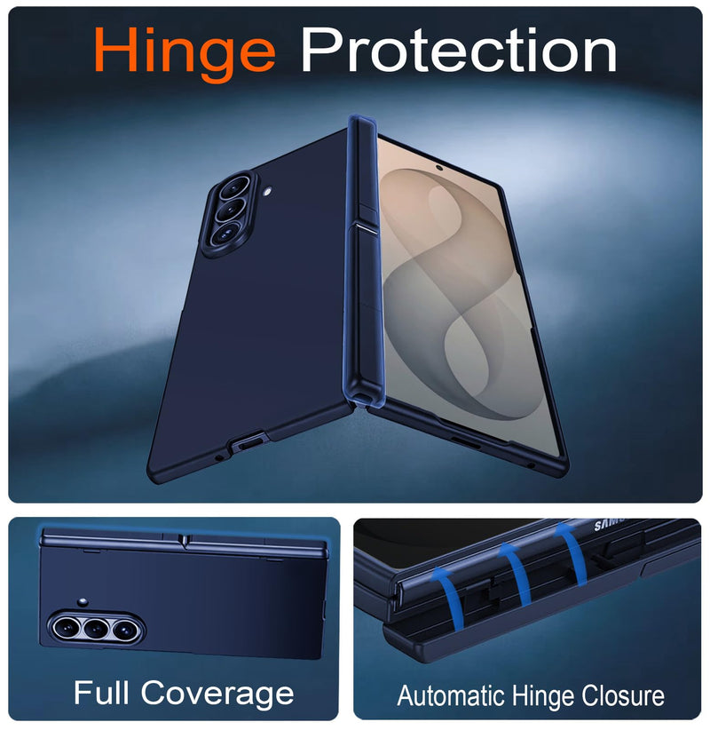 for Samsung Galaxy Z Fold 8 Ultra Magnetic Case with Kickstand | Screen Protecto＆Hinge Protection,Full-body Case Compatible with Magsafe,Slim Shockproof Cover for Galaxy Z Fold8 Ultra,Purple Purple
