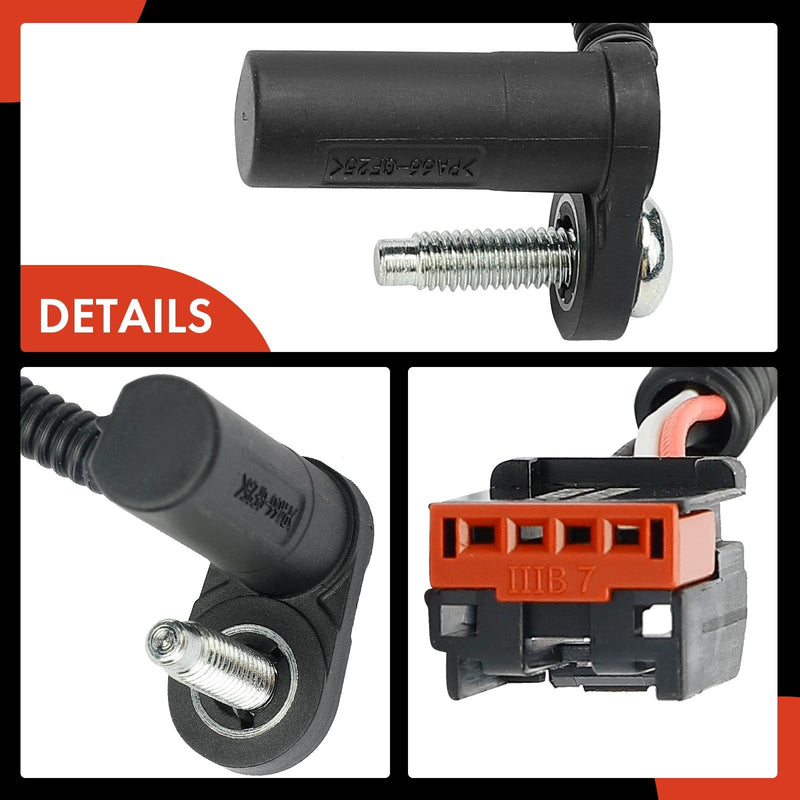 A-Premium Output Transmission Speed Sensor Compatible with Ford F-250/F-350/F-450/F-550/E-350 Super Duty, Escape, Fusion, Edge, Transit Connect, Taurus & Lincoln MKZ, MKX, MKC, MKT & Mercury Mariner