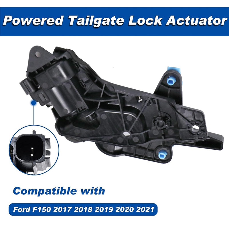Powered Tailgate Lock Actuator Compatible with Ford F150 2017 2018 2019 2020 2021 Replace OE# GC3Z9943170E