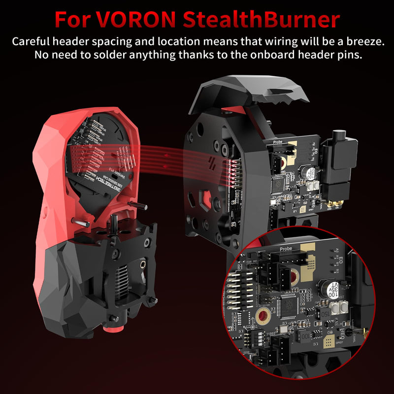 BIGTREETECH EBB SB2209 CAN（RP2040）for Voron StealthBurner 3D Printer Parts Hotend Klipper Canbus Extruder HeadTool Max31865 Adapter Board EBB SB2209 (RP2040)