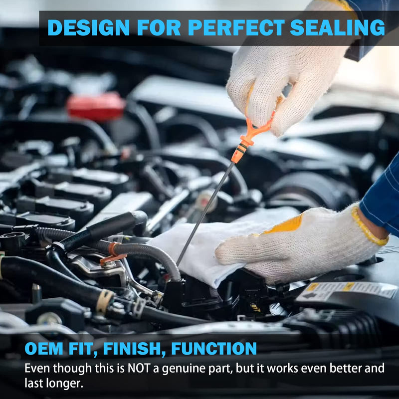 Valve Cover Gasket Set - Compatible with 3.6L V6 Dodge Journey, Durango, Avenger, Jeep Cherokee, Wrangler, Ram 1500, ProMaster, Chrysler 200, 300 - Replace VS50805R, 5184596AE