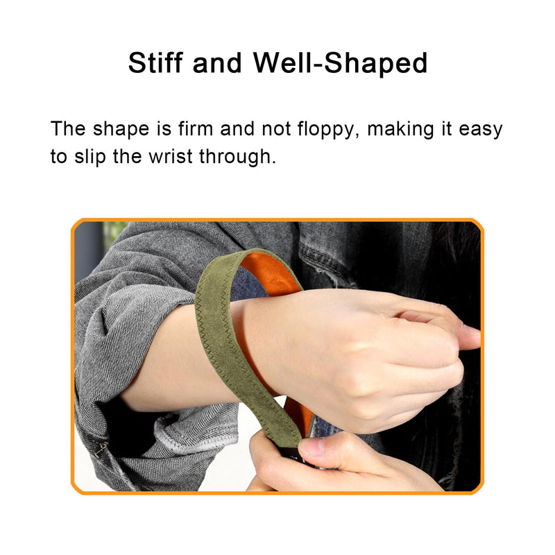 Camera Wrist Strap, Quick Release Hand Strap, Adjust Tightness for Sony Nikon Canon DSLR, 130lb Load Capacity Grey