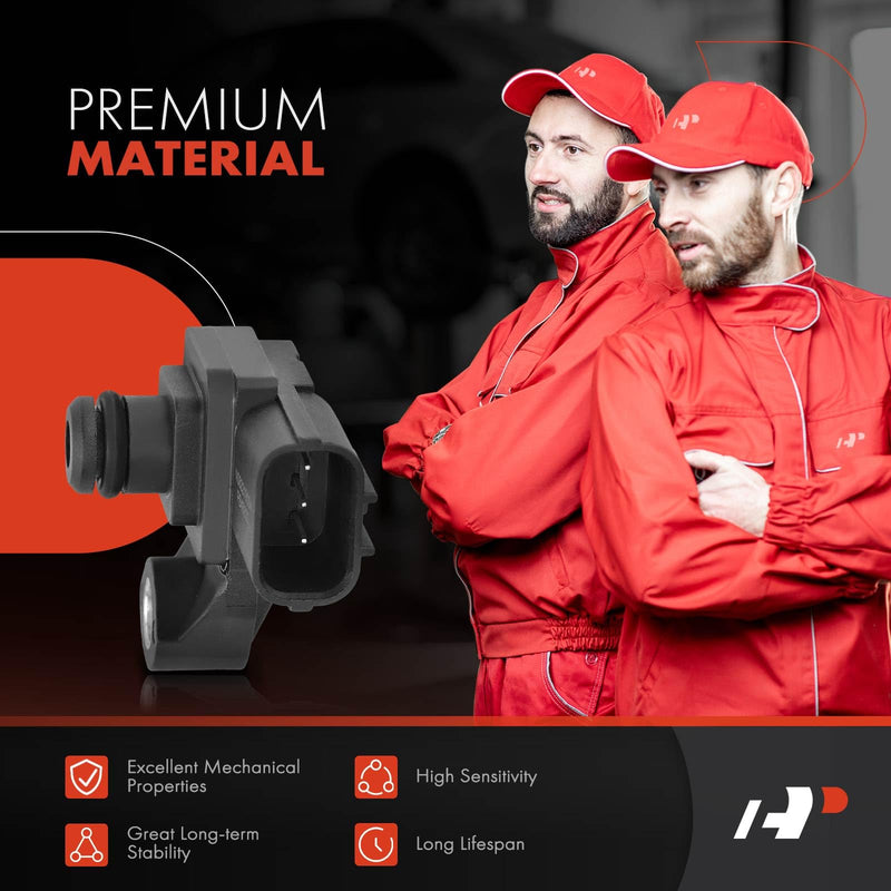 A-Premium Manifold Pressure MAP Sensor [W/ 3Pins] Compatible with Subaru Outback, Forester, BRZ, Crosstrek, Impreza, Legacy, XV Crosstrek & Toyota 4Runner, 86 & Scion FR-S - 2.0L 2.5L 4.0L