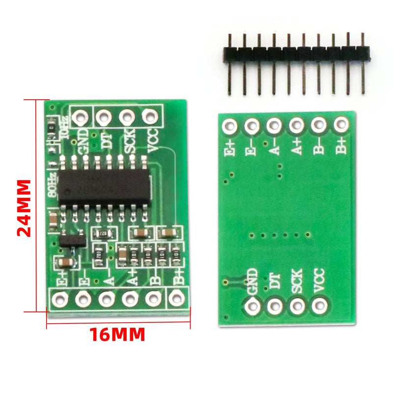 HX711 Load Cell Amplifier Breakout Weight Weighing Sensors Ad Module Analog to Digital Converter, for Arduino Microcontroller(10PCS)