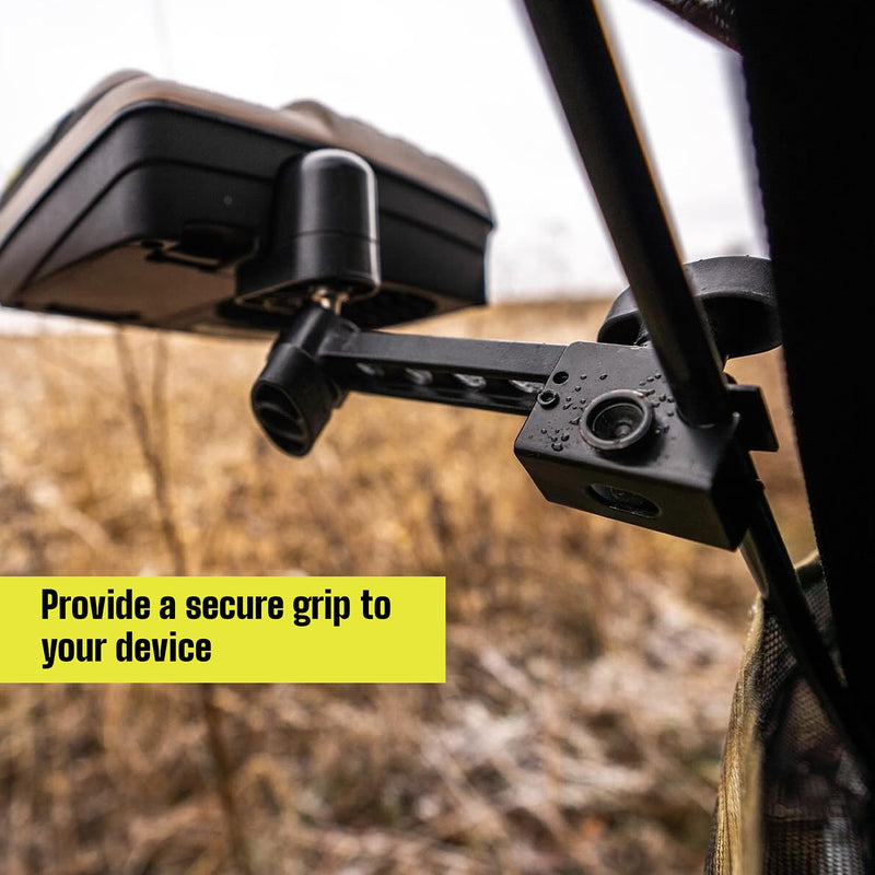 Ozonics Blind Bracket for Hub-Style Ground Blinds | Securely Clamps onto Fiberglass Rods | Compatible with Ozonics Mounting Hardware and Accessories for Enhanced Scent Control and Odor Elimination