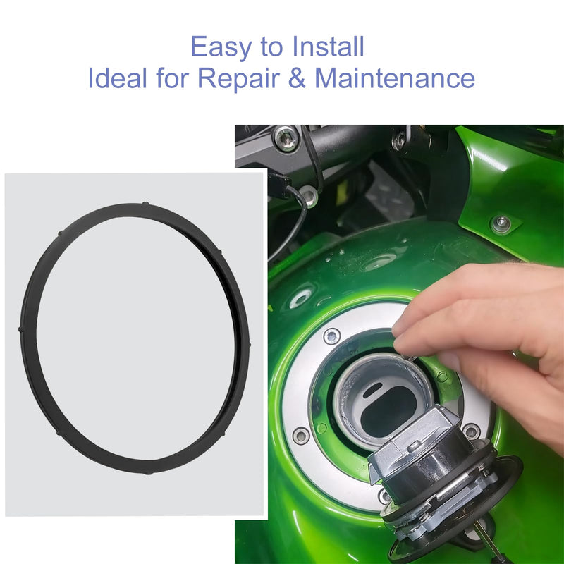 Gasket Replacement 19B-24486-01-00 Fuel Pump Oil Tank O-Ring Seal Compatible with Yamaha YZF R6 R1 FZ6 FZ6R FZ8 FZ1 Spare partsir