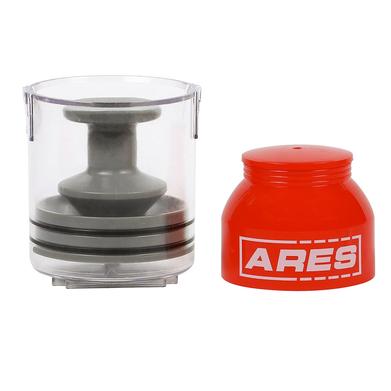 ARES 54035 – Deluxe Bearing Packer – Quickly and Easily Flushes Old Grease and Repacks Wheel Bearing – Fill with Grease Gun or by Hand – Durable Polycarbonate Construction