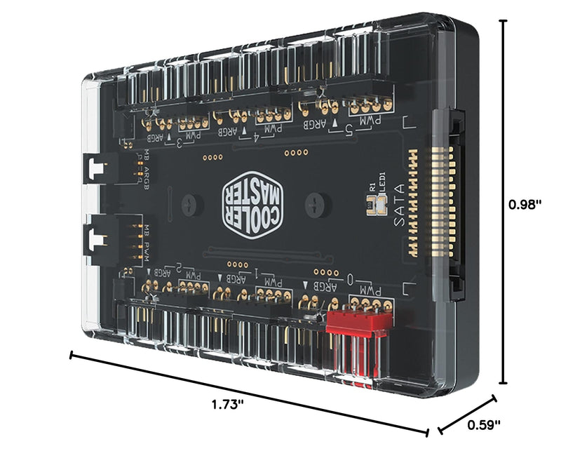 Cooler Master ARGB & PWM HUB 1 to 6 Port