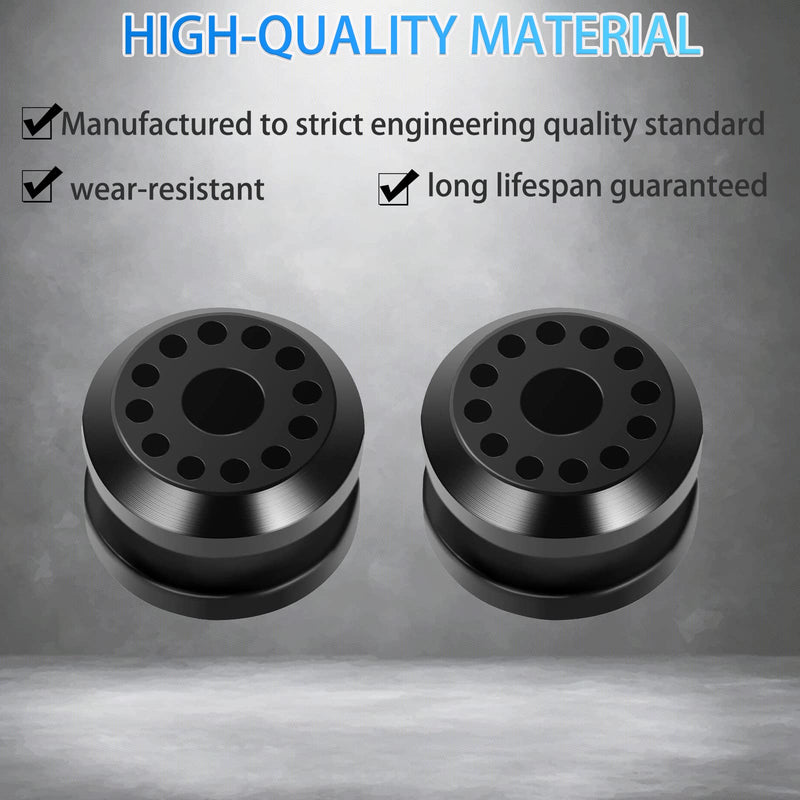 BLACKHORSE-RACING Transfer Case Shifter Linkage Bushing Grommet 68078974AA 68078975AA Transfer Case Control Lever Bushing Compatible with 02 10 Dodge Ram 1500 2500 3500 4X4 Pack of 2