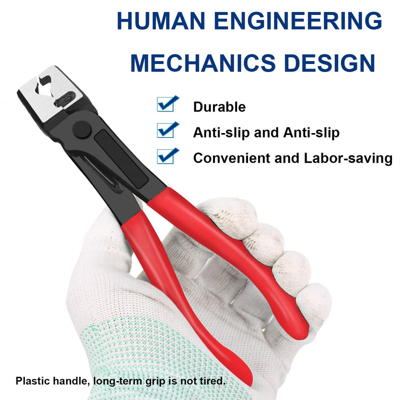 Tnisesm Hose Clamp Pliers Clic-R Type for Automobile Collar Pliers CV Boot Clamp Repair Tools