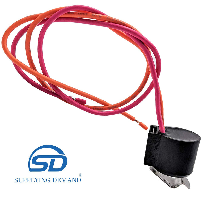 Supplying Demand WR50X10109 WR50X10108 Refrigerator Freezer Defrost Thermostat Replacement