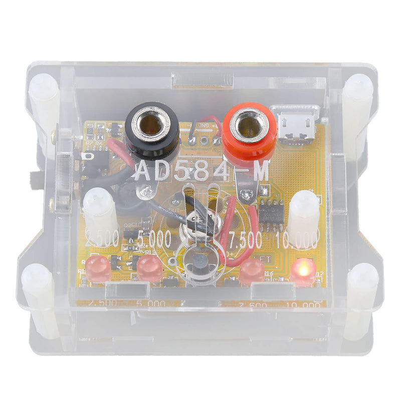 AD584KH Voltage Reference Module, 4 Channel Calibration Board with Transparent Housing for Electronics Engineers and Hobbyists 92g