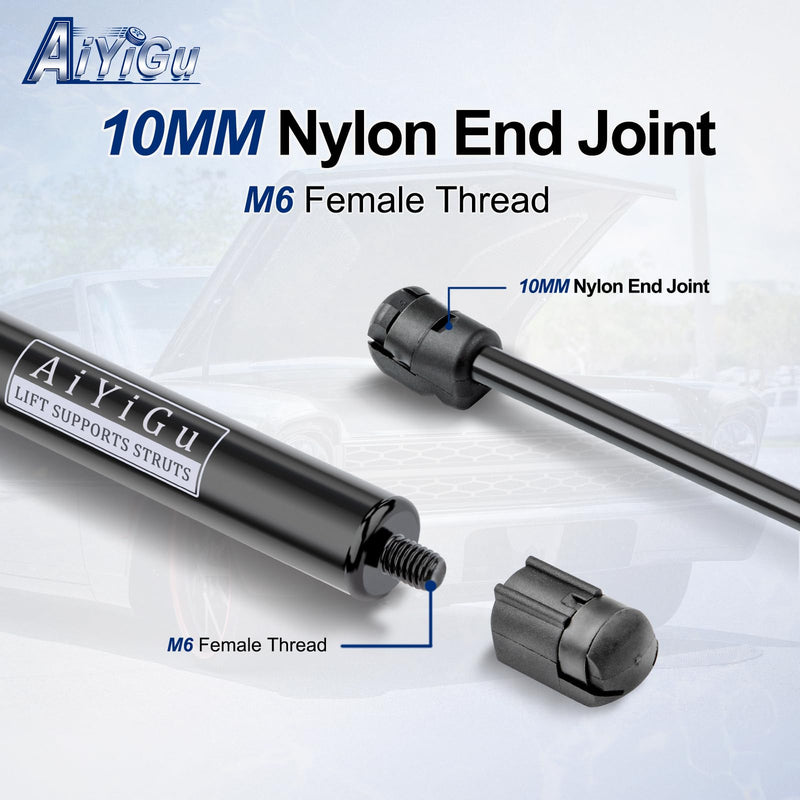 Front Hood Struts Shocks Lift Supports Gas Springs 4339 Compatible with Ford F-250 F-350 F-450 F-550 Super Duty 1999-2007, Ford Excursion 2000-2005 Replaces SG304029 Set of 2 PCS Bracket Bar