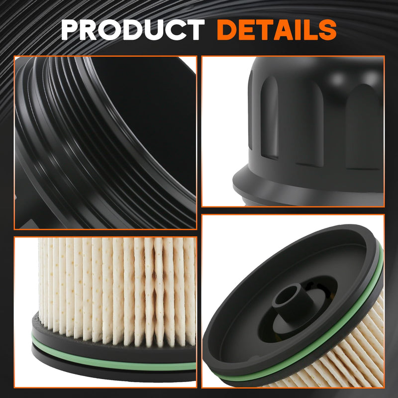  [AUSTRALIA] - 134001 Billet Fuel Filter Housing Cap and TP1015 fuel filter for Chevy/GMC 2017-2024 6.6L L5P Duramax Diesel 2500HD 3500HD