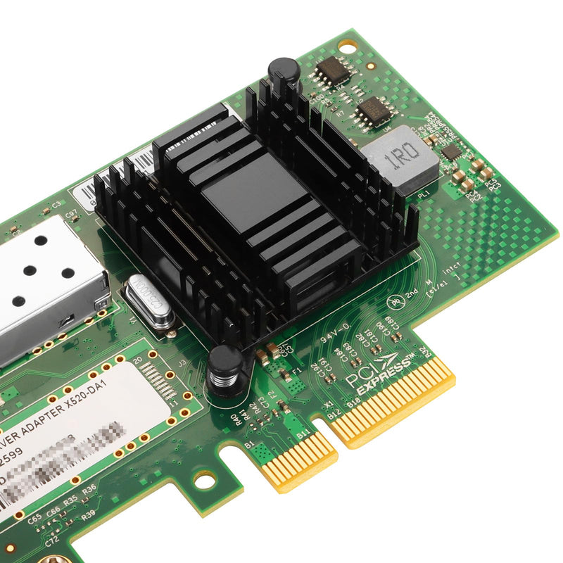 Vogzone 10Gb PCI-E NIC Network Card for Intel X520-DA1/ E10G42BTDA,100MbE/1GbE/10GbE Single SFP+ Port, with Intel 82599EN Chip,10GbE PCI Express 2.0 X4 Ethernet Adapter Support Windows/Linux/VMware