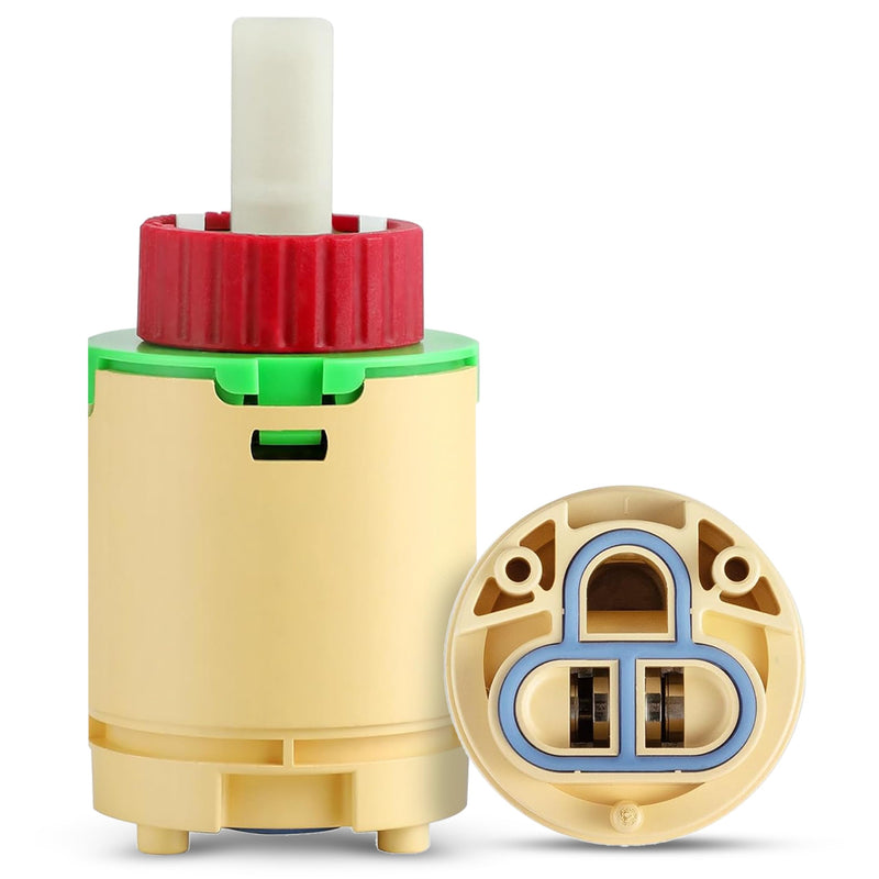 HJ-40 (JL01GJ) Hain-Yo, Huntington Brass, Vima Decor Faucet Cartridge Replacement - 40mm Diameter Shower Cartridge - Easy Installation HJ-40 (JL01GJ)
