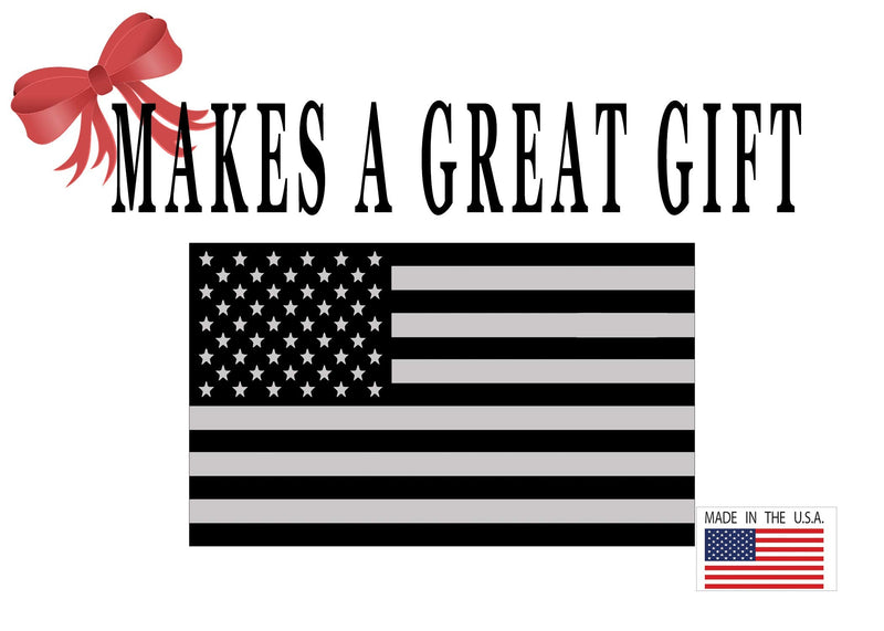 Rogue River Tactical Subdued Tactical American USA Flag Sticker Patriotic United States Auto Car Decal Window Bumper US Military (3x5 Inch) 3x5 Inch