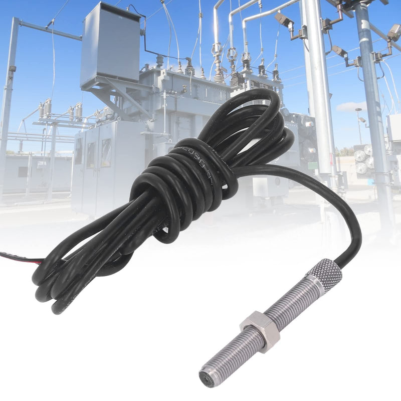 MSP6729 Magnetic Pickup Rotate Speed Sensor 3/8-24UNF-2A Thread Generator Speed Sensor 50-5000Hz Stainless Steel