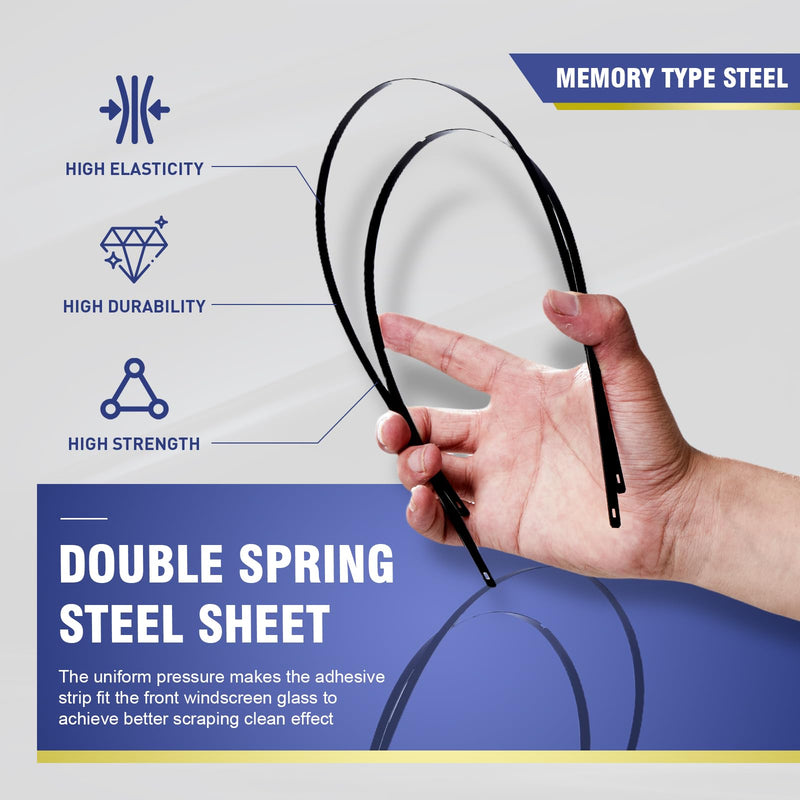2 Factory Wiper Blades Replacement for 1996 Chevrolet C1500 1995-1998 Original Equipment Windshield Wiper Blades Set - 18"+18" (Set of 2) 18"+18"（J Front Wiper）