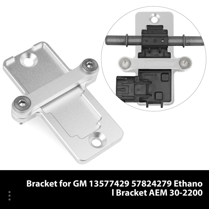 Billet Flex Fuel Sensor Mount/Bracket for GM 13577429 57824279 6061 Aluminum