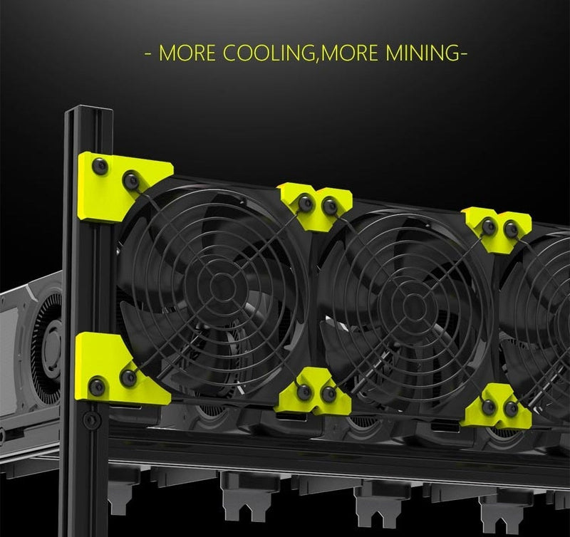 EZDIY-FAB 12cm 120mm 200CFM 4000RPM CPU Cooling Fan 12V DC 4-Pin Molex PC Computer High CFM Cooling Case Fan with Metal Finger Guard Grill
