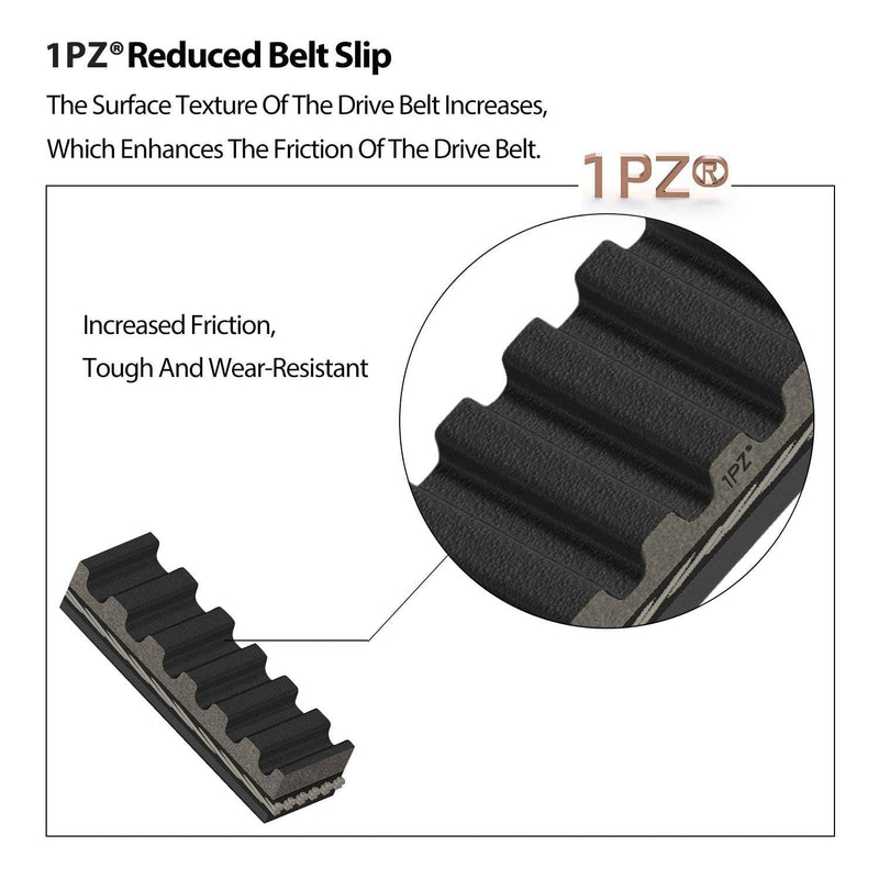 1PZ VB1-101 669-18-30 Premium CVT Drive Belt for 50cc 49cc GY6 139QMB Scooter Moped ATV Roketa Baja Tank Jmstar Taotao Jonway Vespa