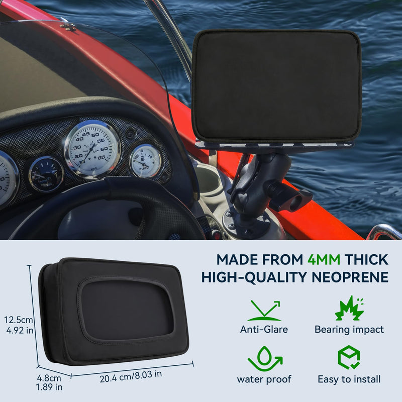 Helix 5 Cover Compatible with Humminbird Fish Finder UC H5 GPS Sonar Units | Soft Waterproof Neoprene Screen Protector