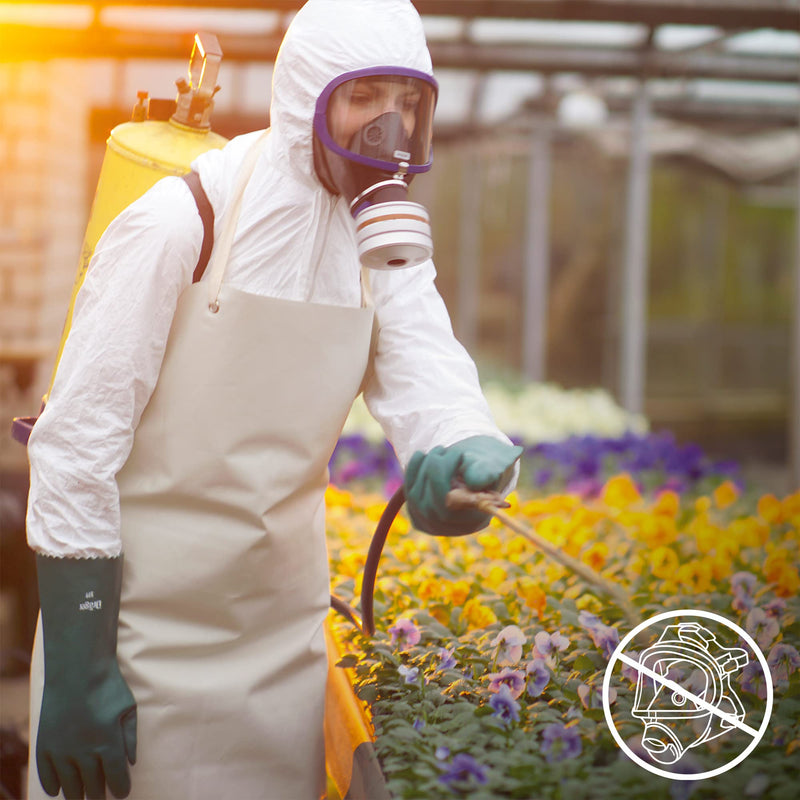 Dräger Pack of 25 Paint Spray Films for Full Mask 5500 or 6300 6500 Attachment Films