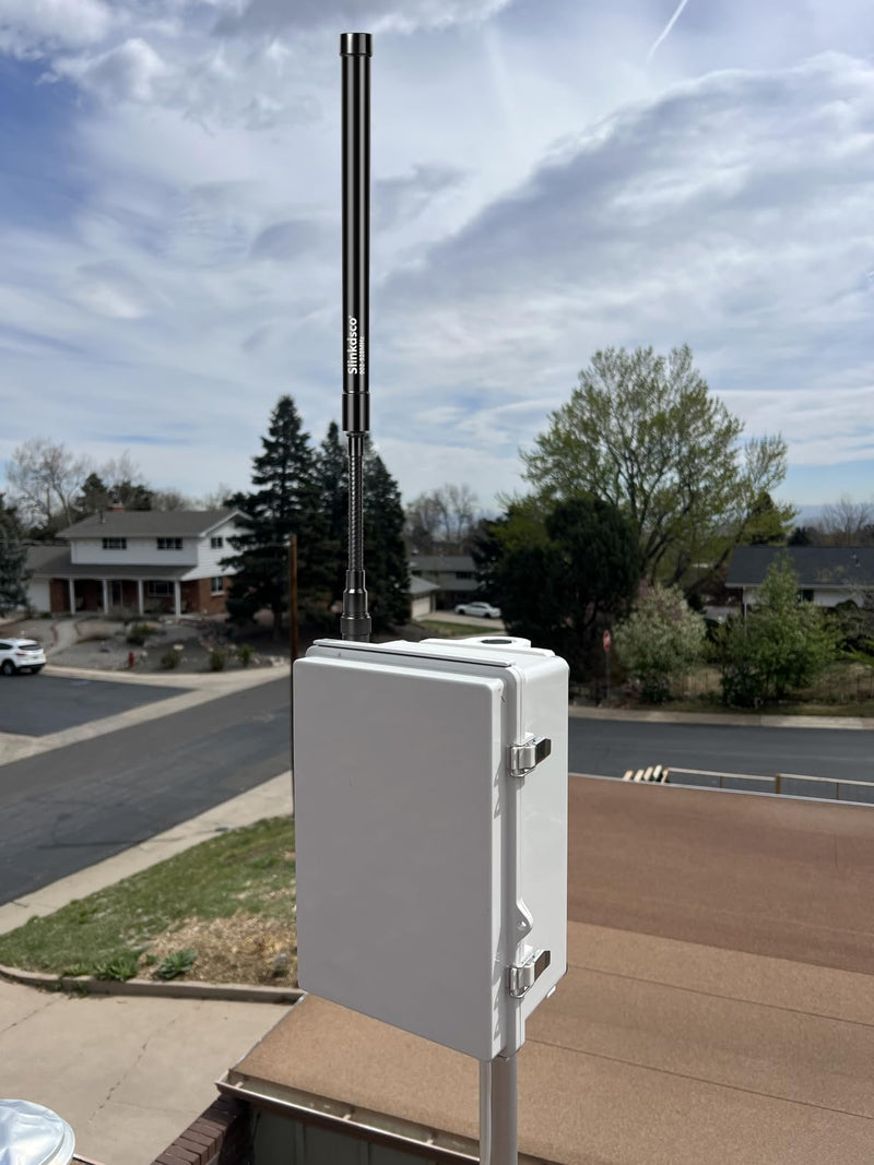 Waterproof Long Range Meshtastic 915MHz LoRa Flexible Gooseneck SMA Antenna | for ESP32 LoRa Heltec V3 V4 RAK Development Board and Wio Tracker L1 Pro SenseCAP Solar Meshtastic Node, Slinkdsco