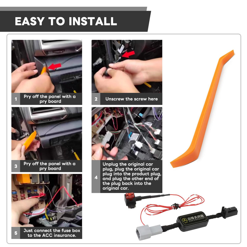 Auto Start Stop, A-Off Disabler/Delete/Disable/Eliminator for Subaru Forester Crosstrek 2019 2020 2021 2022 2023 and Outback Legacy 2015-2019