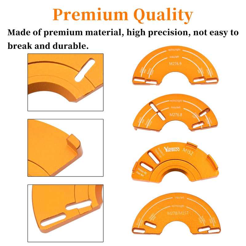 Camshaft Adjuster Tool Kit 4 Pcs, Compatible with Benz M152, M276.8, M276.9, M278/M157, Engine Tools, Timing Belt Tools for M152 M276.8 M276.9 M278/M157