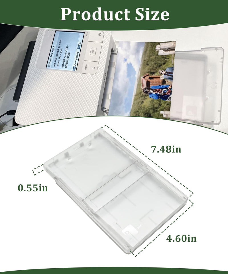 6 Inch Paper Tray, 100×148mm Postcard Size Holder Paper Input Tray | Fits for Canon Selphy CP900 CP910 CP1200 CP1300 CP1500 Photo Printer