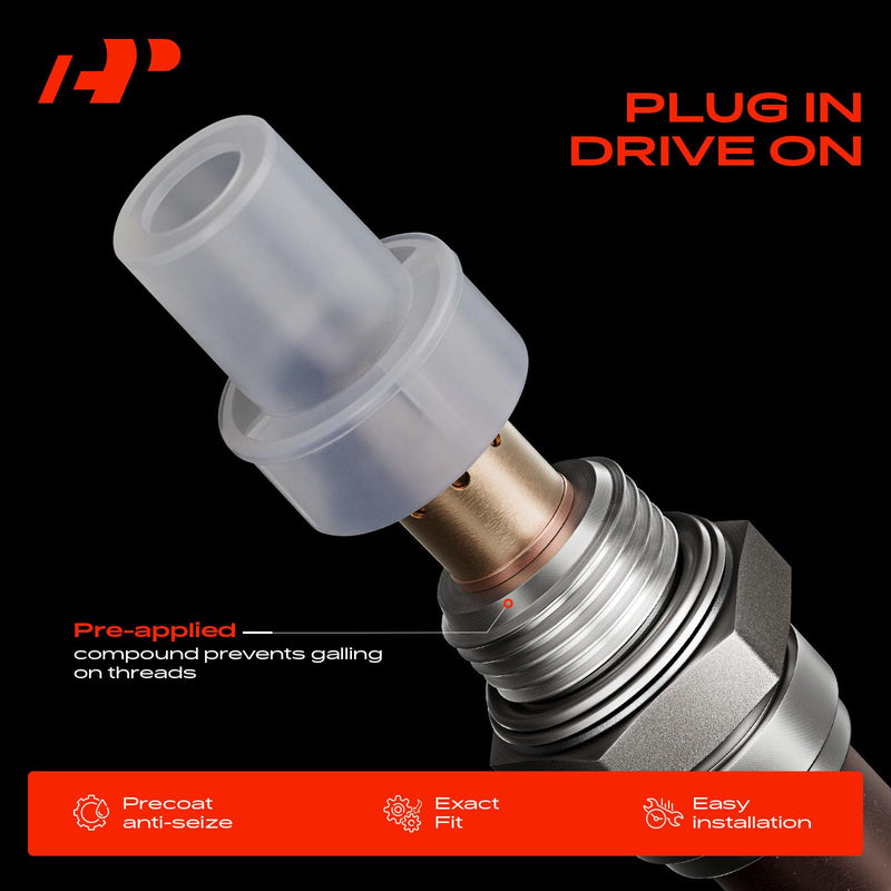 A-Premium O2 Oxygen Sensor Compatible with Chevy, GMC, Buick, Hummer & More - Colorado, Equinox, Malibu, Captiva Sport, Trailblazer, Canyon, Acadia, Enclave, LaCrosse, H3, G6, 9-7x - Replace# 12597947