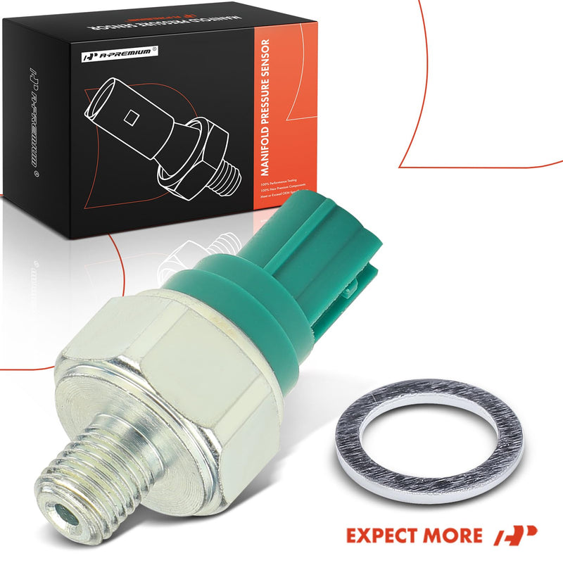 A-Premium Auto Trans Oil Pressure Switch [1 Pin] Compatible with Honda CR-V 2012-2014, Accord 2008-2017, Pilot, Odyssey, Ridgeline, Crosstour, Element & Acura MDX, RDX, TSX, ILX, TL, RLX, ZDX, RL