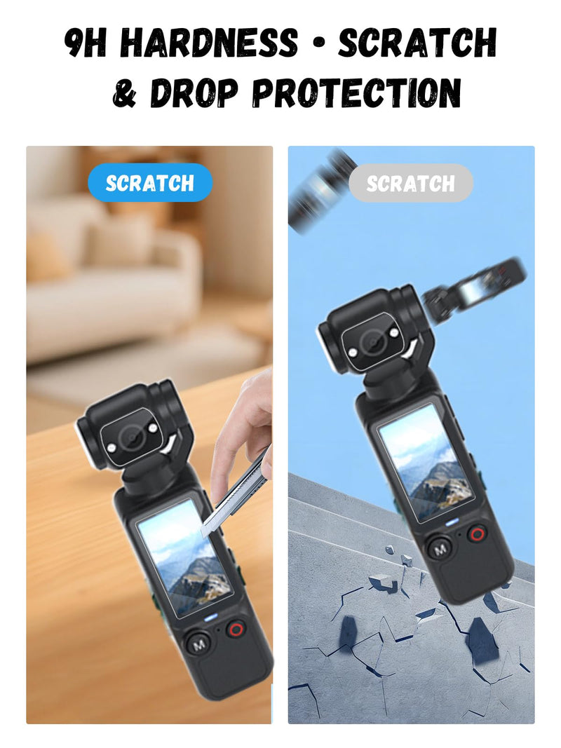 [2 Pack+2 Pack] Screen Protector for W & O Q7, Anti-Glare Self-Healing Hydrogel Film, Shockproof Scratch-Resistant Full Screen Guard, Zero-Delay High Sensitive Touch, Bubble-Free Easy Installation