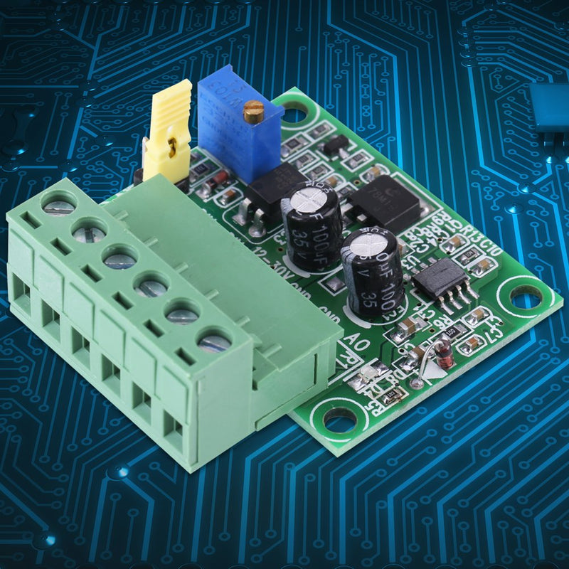 PWM Converter Module 1-3KHZ 0-10V PWM to Voltage Adjustable Digital Analog Converter Module PLC