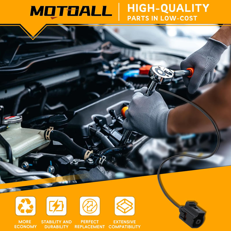 MOTOALL Oil Pressure Sensor Connector Pigtail 1J0 973 081 for Audi for Volkswagen 98-2016