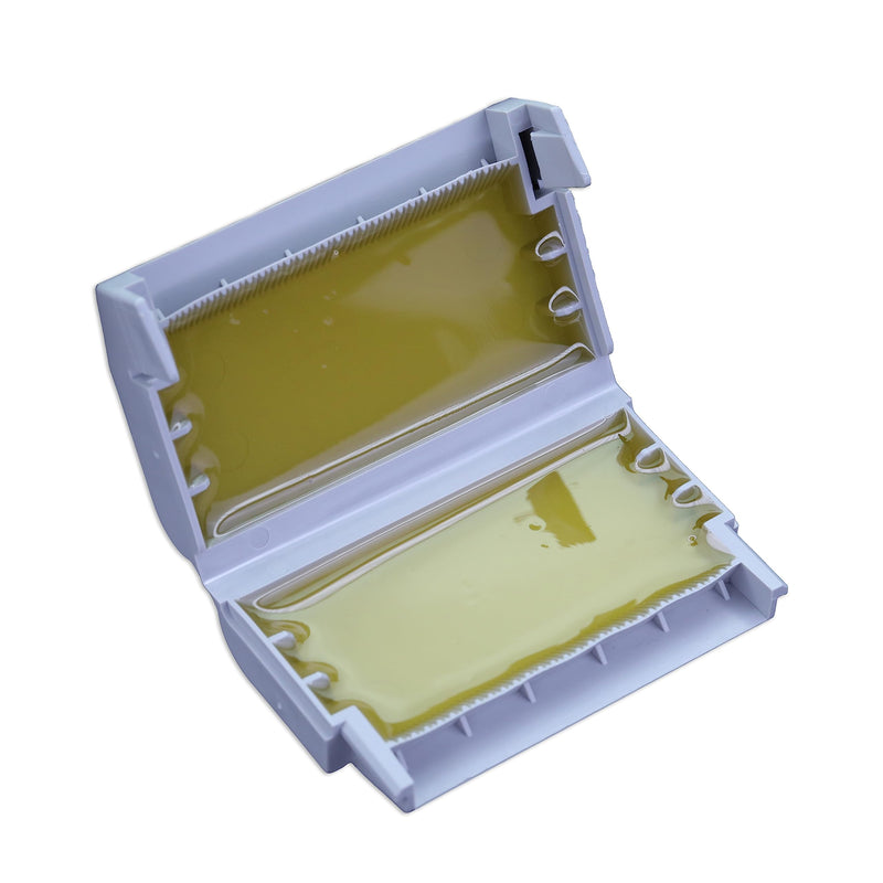 207-1433 | WAGO Gelbox for 221 Series connectors | Moisture Protection | IPX8-certified | 10 AWG | Gray, Label-Free housing | Large | [Box of 2 Pieces]