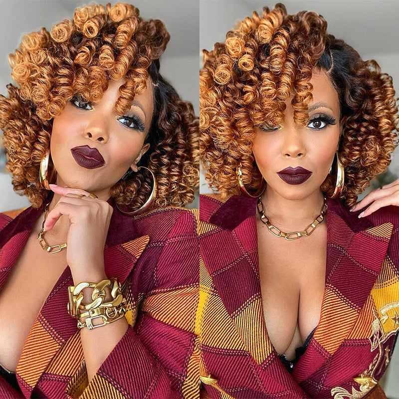 Perm Rods Hair Rollers Large Long Short Hair Styling Tool Hair Curlers for Natural Hair Dark Orange Color