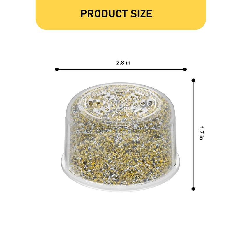 2 Pack Shower Head Filter Replacement Cartridge Compatible with All Canopy Fixed & Handheld Filtered Shower Head, Shower Filter For Hard Water 2 Pack