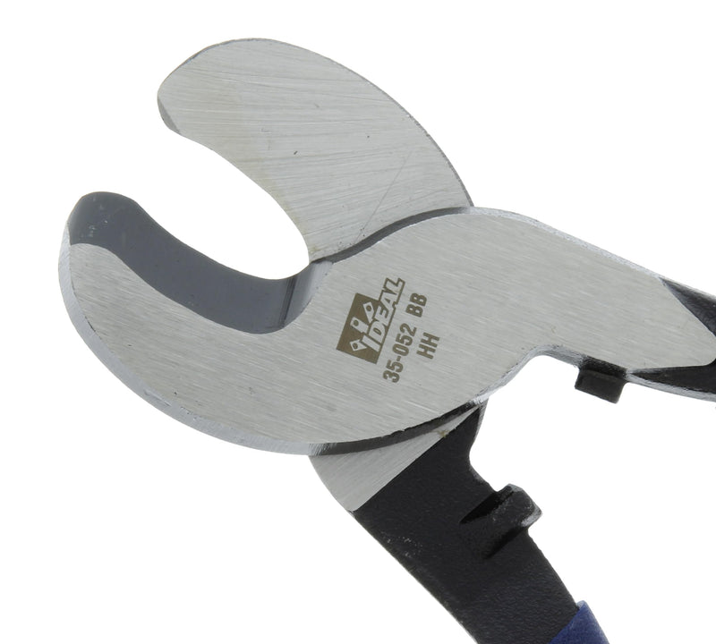 Ideal Electrical 35-052 Cable Cutter - 9.5 in., by-Pass Cutter Blades Wire Cutting Tool for 2/0 Copper, 4/0 Aluminum