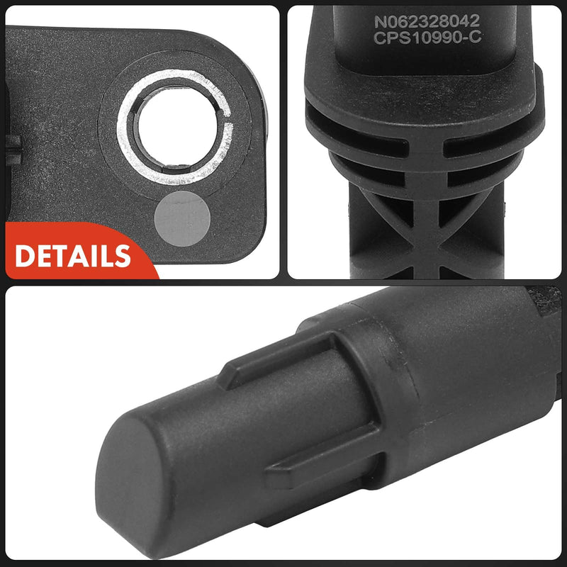 A-Premium Engine Crankshaft Position Sensor Compatible with Chevrolet Equinox 2018-2021, Malibu 2016-2021, Cruze 2016-2019, Volt 2016 & GMC Terrain 2018-2021, 1.4L 1.5L, Replace# 12662536