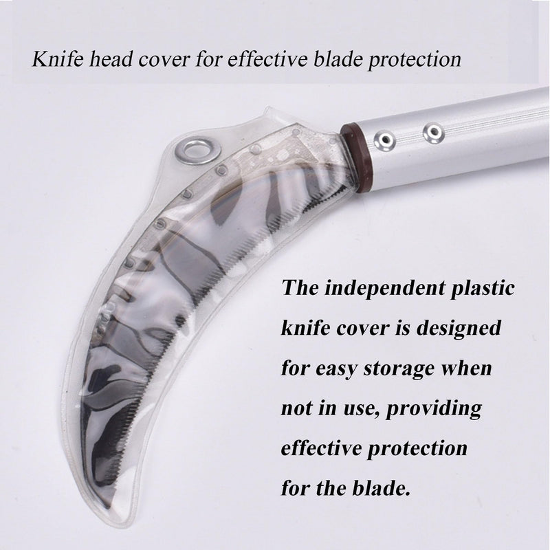 Scythe Garden Tool, Japanese Weeding Scymea, Scythe Tool, Weeding and Weed, Magnetic Handle, Durable SK5 Steel Blades, (2 Pack) 11.2 Pounds 2