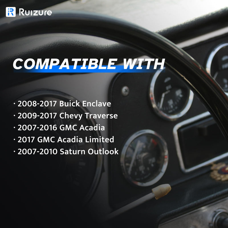 Rear Wheel Speed ABS Sensor Left or Right fit for 09-17 Chevy Traverse, Buick Enclave, GMC Acadia, 2007 2008 2009 2010 2011 2012 2013 2014 2015 2016 2017, Driver or Passenger Side, ALS1754 Rear